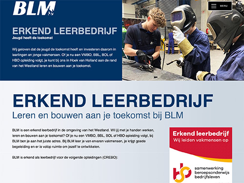 Het team van BLM groep