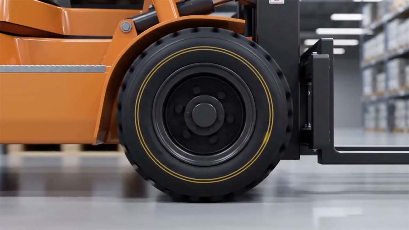 Heftruckband van CargoMaster