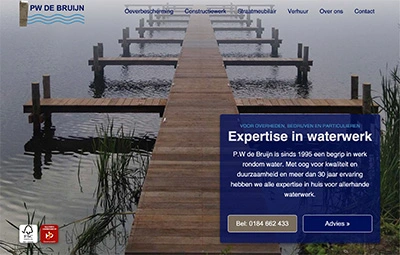 website pwdebruijn waterwerk