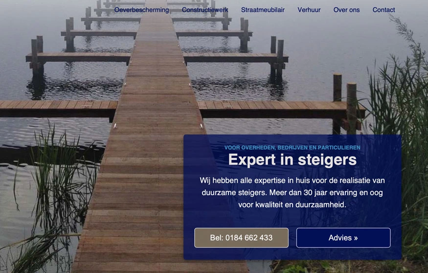 Website PW de Bruijn